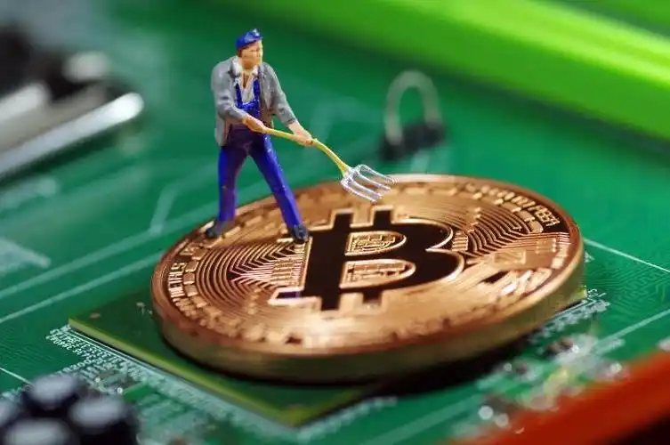 A high-efficiency Monero mining rig in action, showcasing its compact design and cooling features