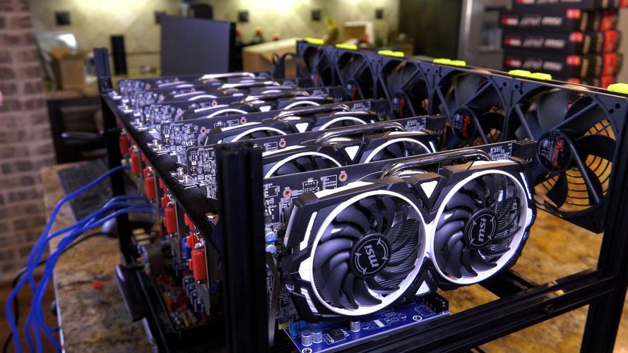 Mining Rig Display