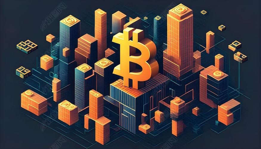 A powerful Bitcoin mining rig in action, symbolizing the dominance of BTC in 2025